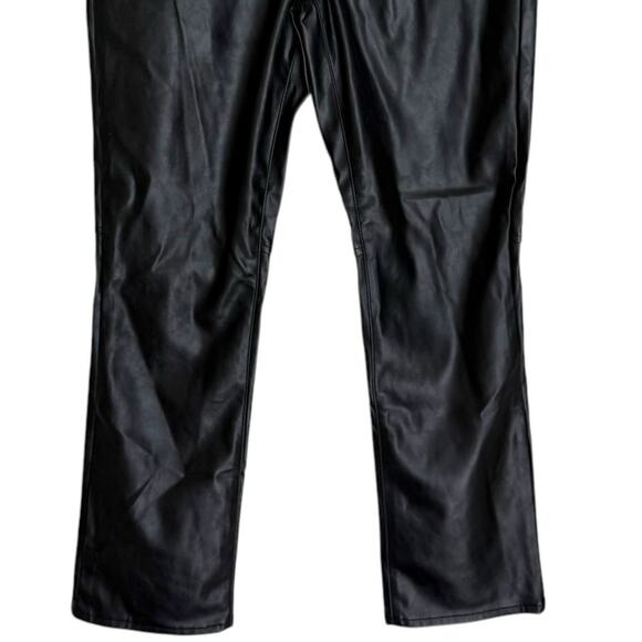 GAP Black leather pants - Picture 8 of 12